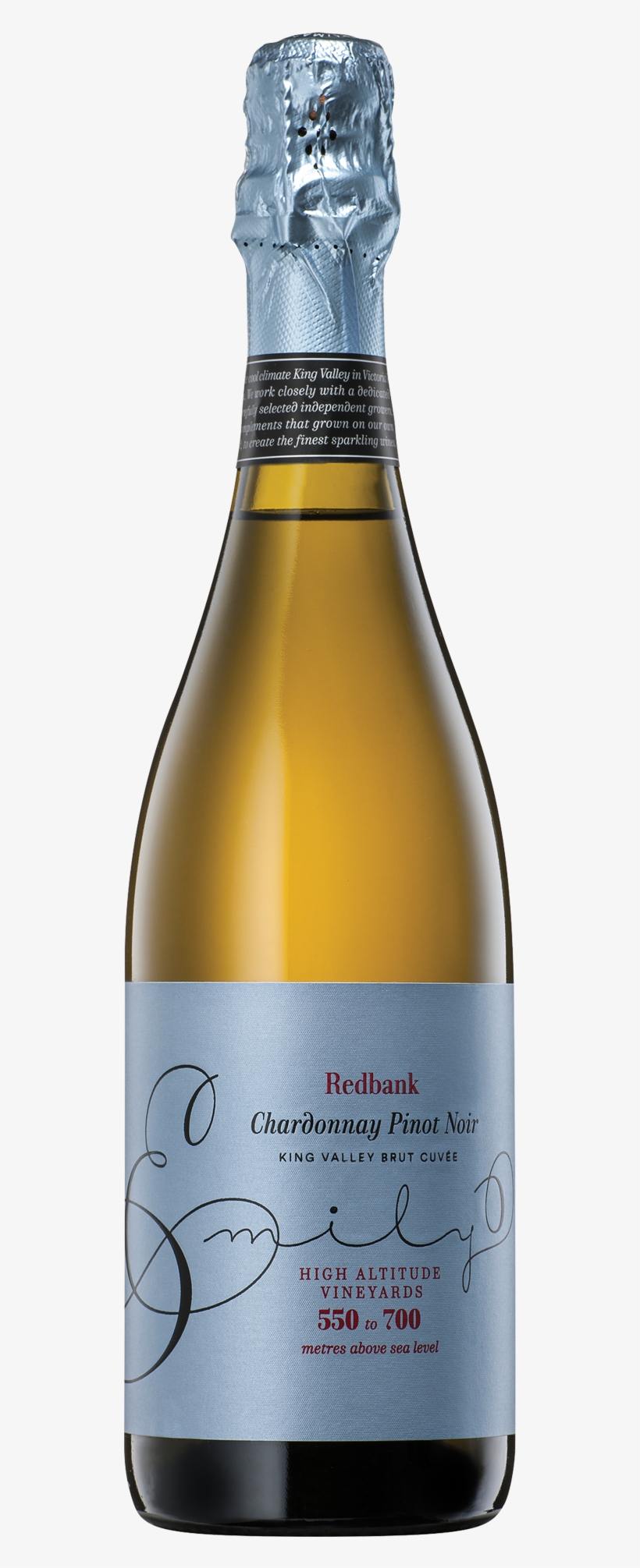 Redbank Emily Brut - Redbank Emily Pinot Noir Chardonnay, transparent png