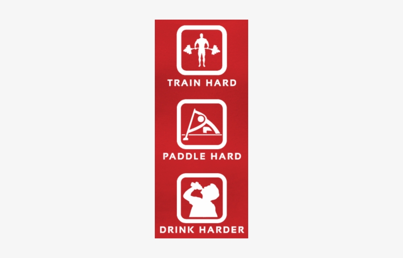Train & Paddle Hard, transparent png