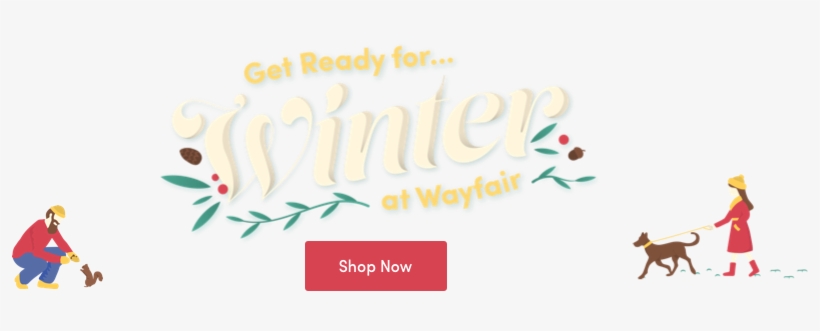 Get Ready For Winter At Wayfair - Calligraphy, transparent png