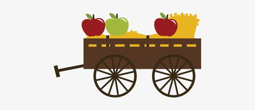 Apples In Wagon Svg File For Scrapbooking Apple Picking - 1870 Bike, transparent png