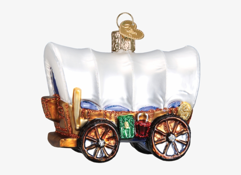 Old West Covered Wagon Ornament - Old World Christmas Pacific Blue Tang Tropical Fish, transparent png