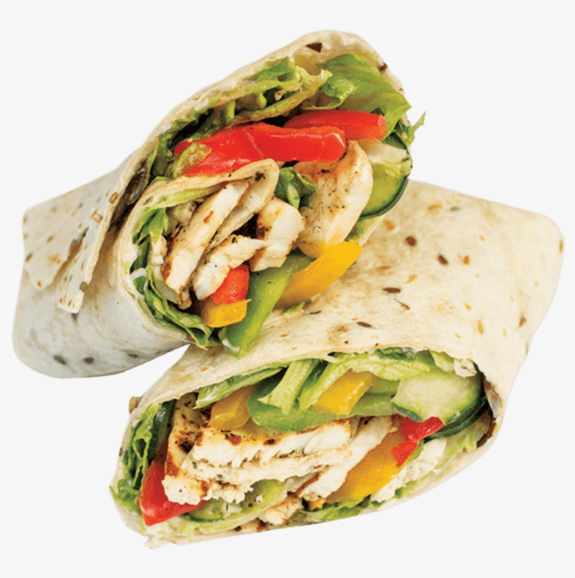 Tandorichicken-min - Chicken And Halloumi Wrap, transparent png