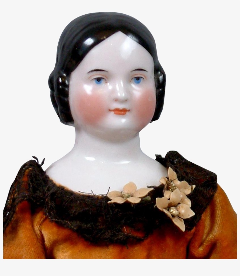 Superb Early Kestner Covered Wagon China Lady With - Figurine, transparent png