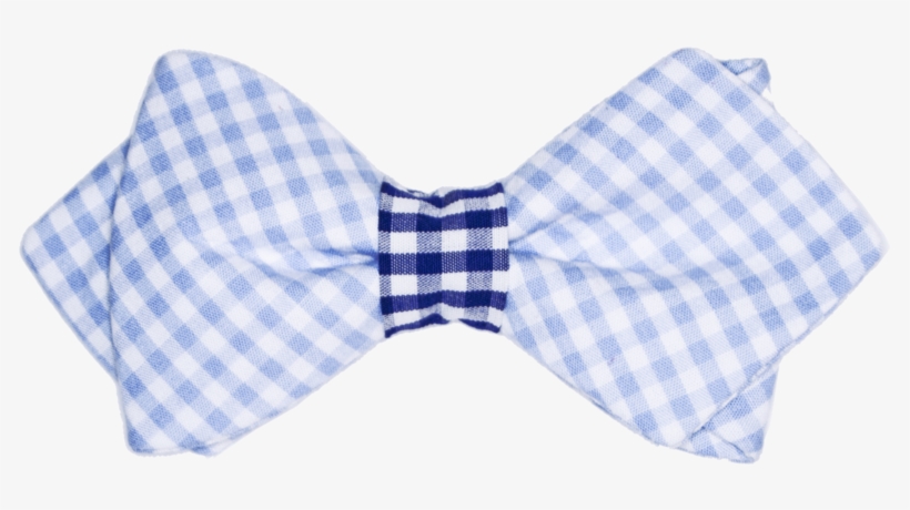 Boy's Light Blue & Navy Bow Tie - Bow Tie, transparent png