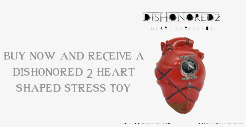 Page Banner - Dishonored Heart Stress Toy, transparent png