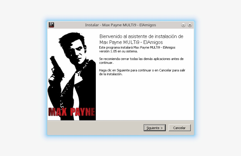 Luego Cargamos Playonlinux Y Seguimos Los Pasos De - Max Payne, transparent png