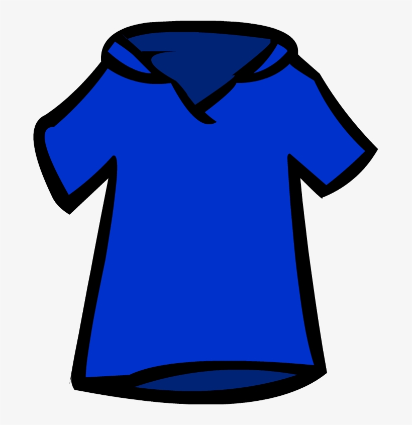 Old Blue Polo Shirt - Polo Shirt, transparent png