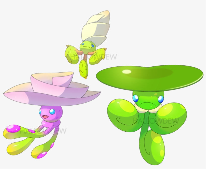 Lily Pad Pokemon By Hallowdew - Pokémon Sun And Moon, transparent png