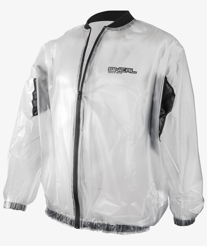 O`neal Splash Rain Jacket Clear S - Rain Jacket Transparent, transparent png