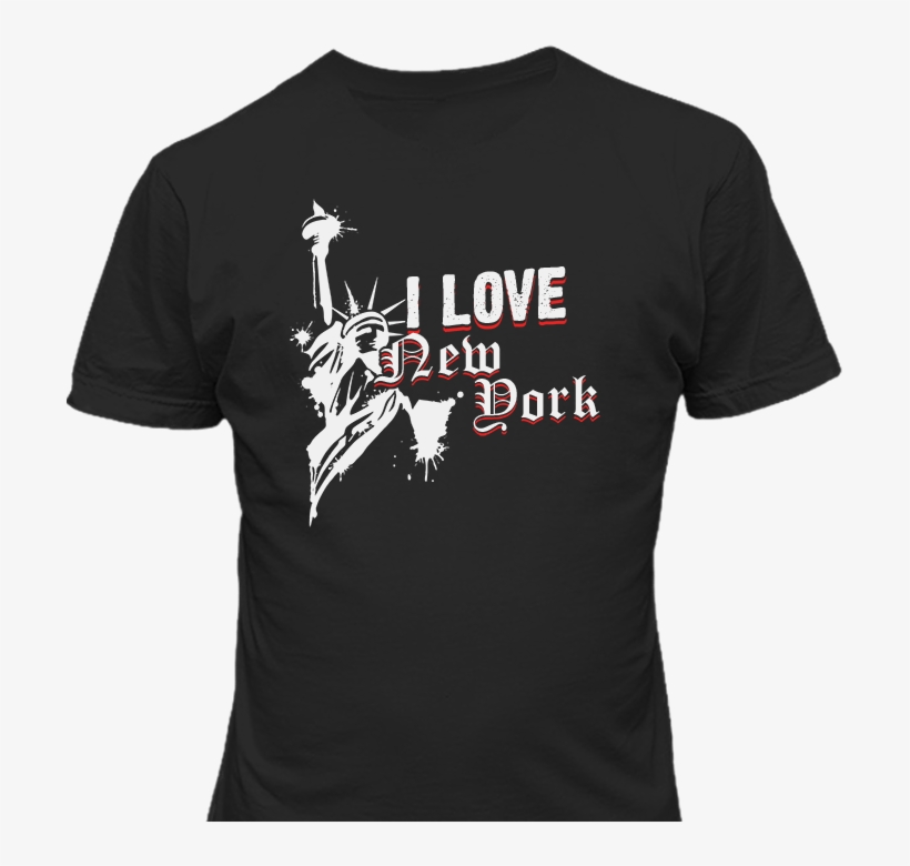 I Love New York T-shirt - Rain World T Shirt, transparent png