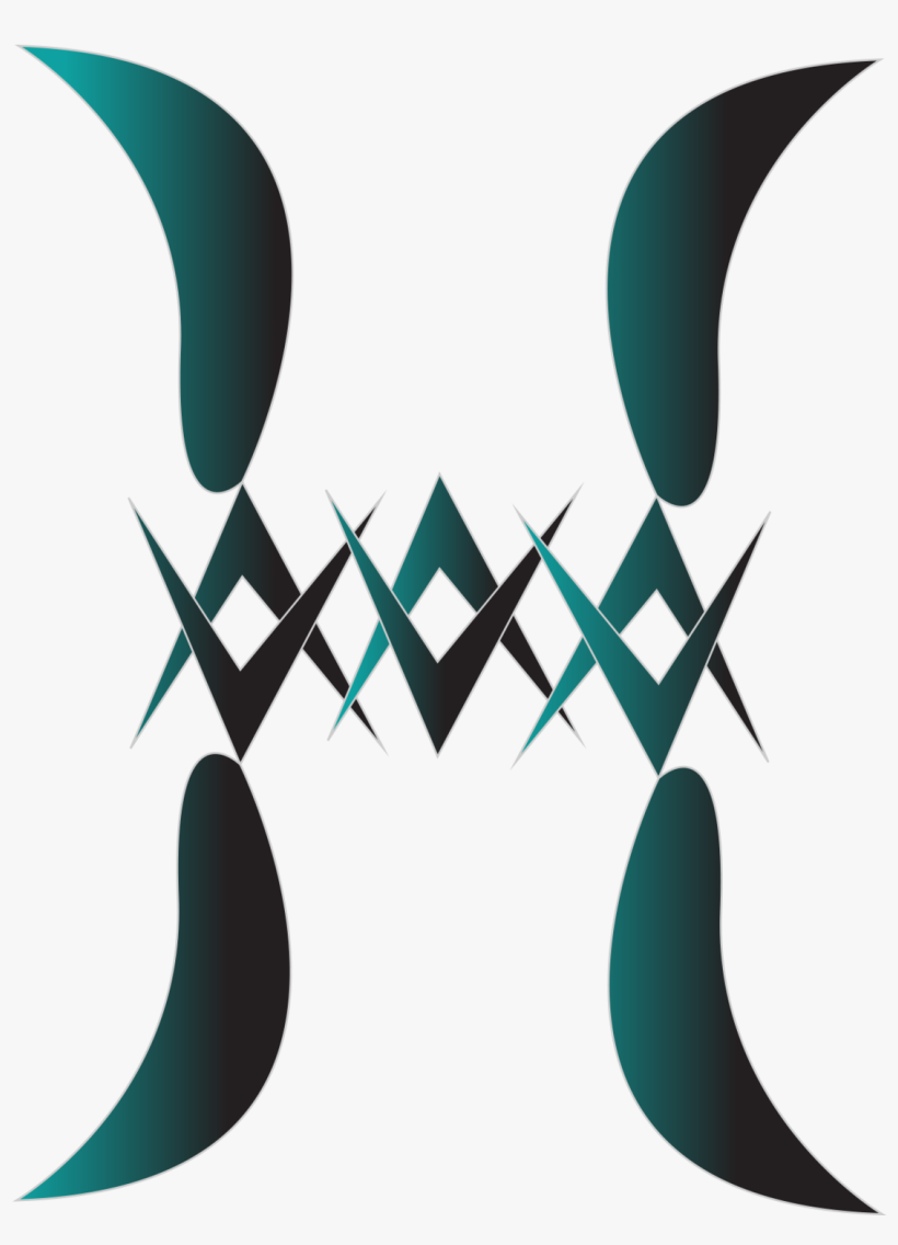 Cool Letter H Designs Clipart Best Illustrator And - Clip Art, transparent png