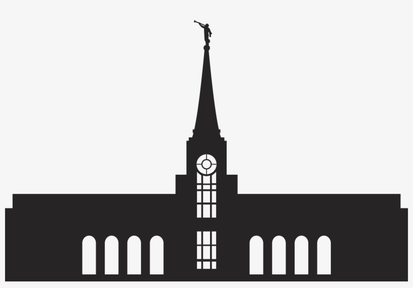 Ft Lauderdale Temple Silhouette, transparent png