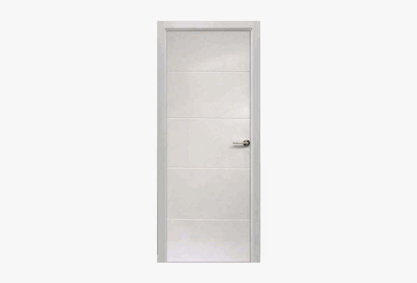 Puerta Lacada Modelo P8 Stripes - Puerta De Madera Blanco, transparent png