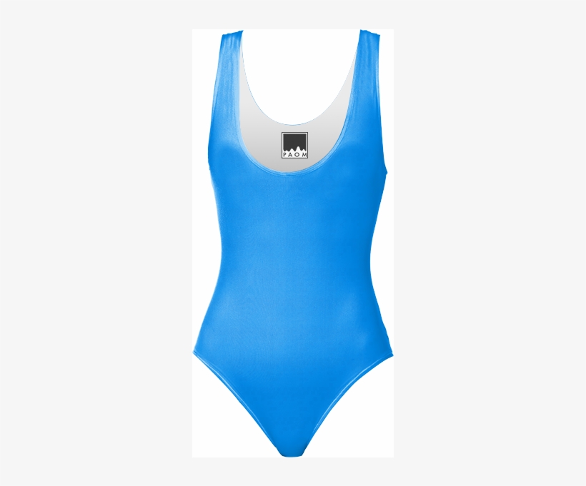 Boho Beach Ocean Blue Bodysuit Swimsuit By Marijke - Maillot, transparent png