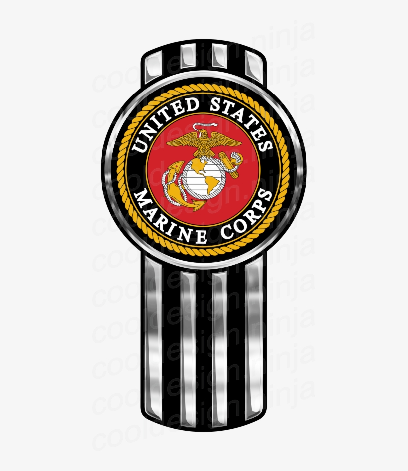 Cafepress Marine Emblem - Dark Bg Tile Coaster, transparent png