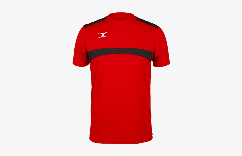 Gilbert Rugby Clothing Photon Mens Tee Red & Black - Equipamento Seleção Nacional 2018, transparent png