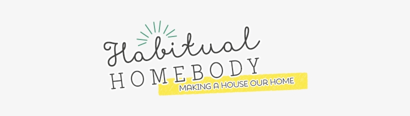 Habitual Homebody - Calligraphy, transparent png