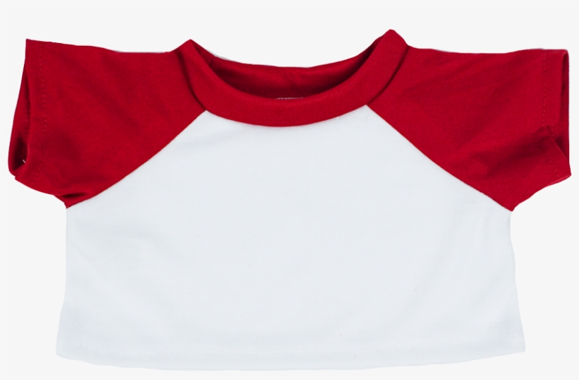 16″ White & Red T-shirt Out Of Stock - Red, transparent png