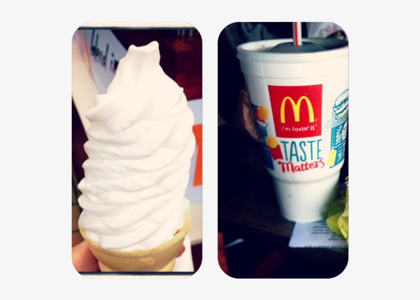Mcdonald's On Twitter - Sweet Tea And Vanilla Ice Cream, transparent png