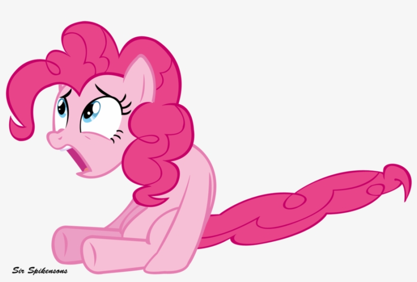 Pinkie Pie Shocked By Sirspikensons On Clipart Library - Mlp Pinkie Pie Shocked, transparent png