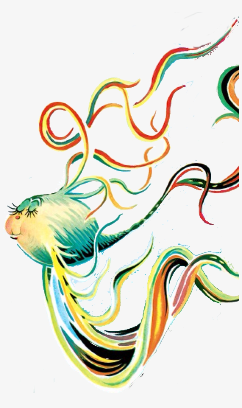 Flower Fish - Png - Dr Seuss Flower Fish, transparent png