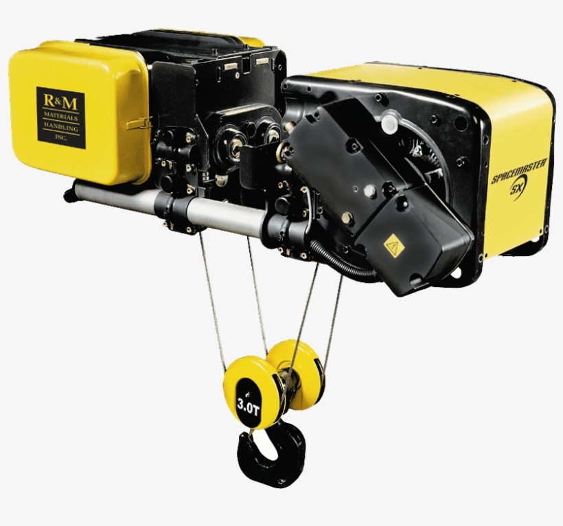 Electric Wire Rope Hoist - R&m Materials Handling Spacemaster, transparent png