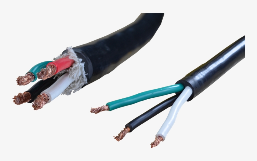 4 Color Wire Cable, transparent png