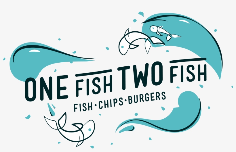 One Fish Two Fish - Graphic Design, transparent png