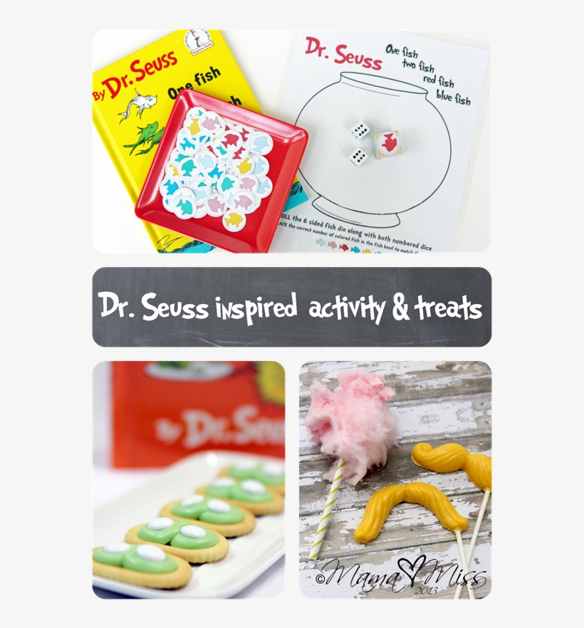 Seuss Inspired} Activity & Treats Http - One Fish Two Fish Red, transparent png