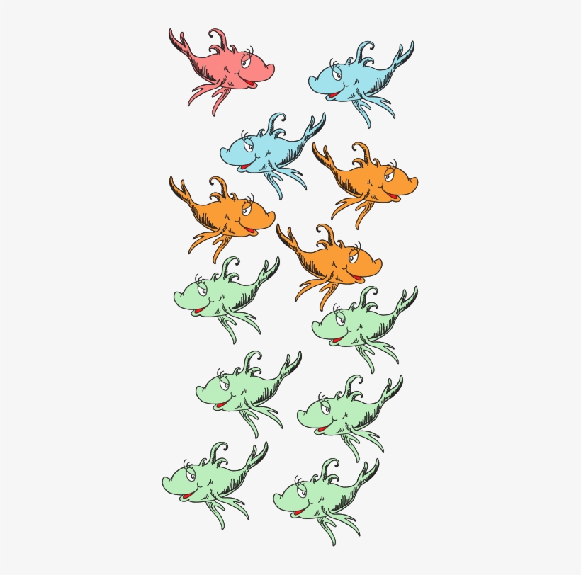 Here We Have A Small School Of Fish - Cartoon, transparent png