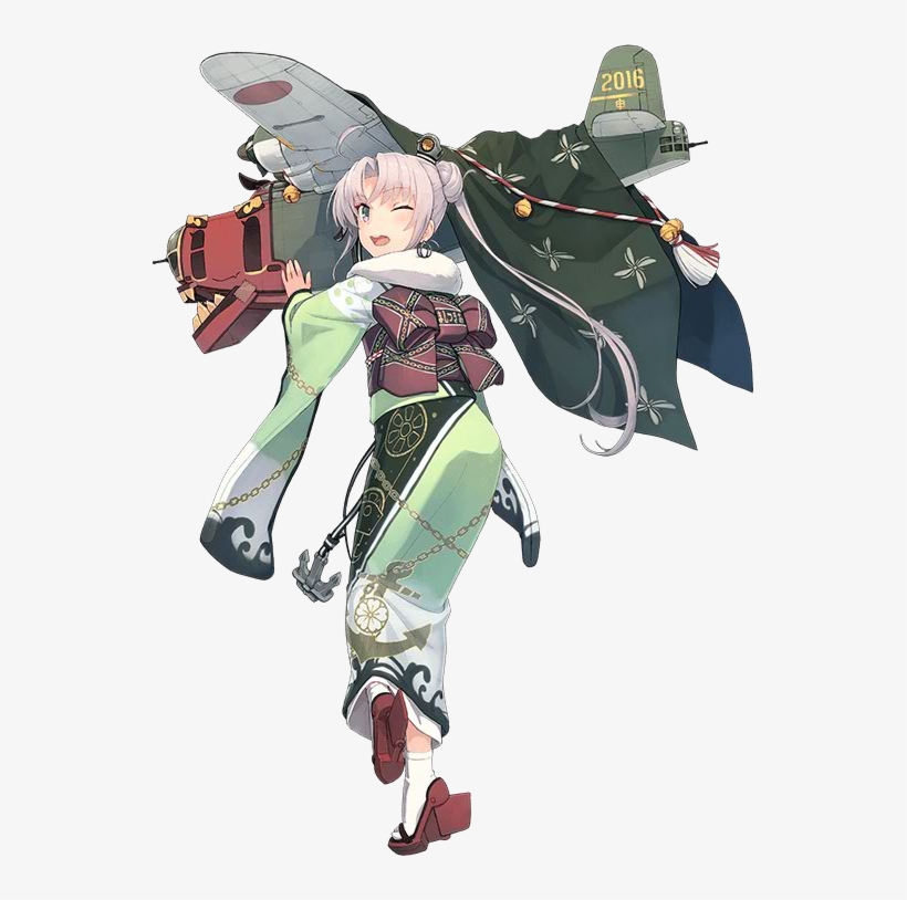 Akitsushima New Year Full - Akitsushima Kancolle, transparent png