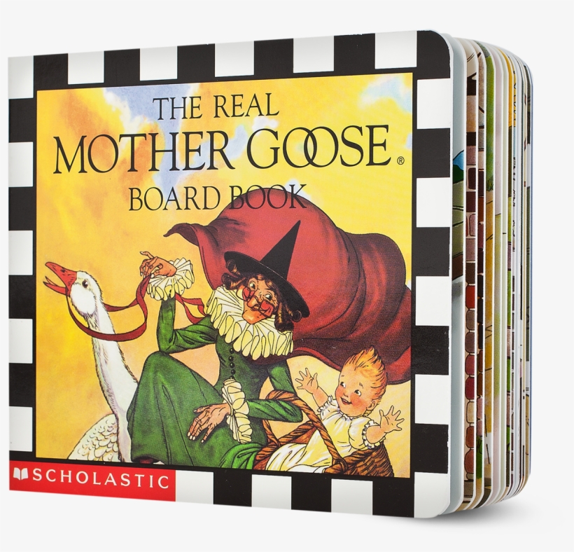 Seuss' One Fish, Two Fish, Red Fish, Blue Fish And - Real Mother Goose Board Book By Scholastic Books, transparent png