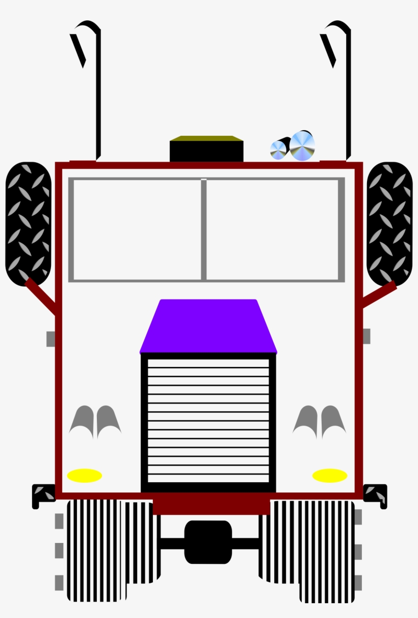 This Free Icons Png Design Of Truck Big Rig, transparent png