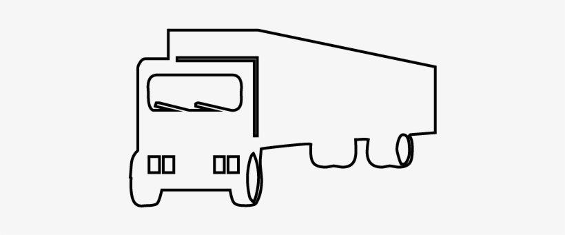 Big Rig Truck Metal Art Garage Decor - Truck, transparent png