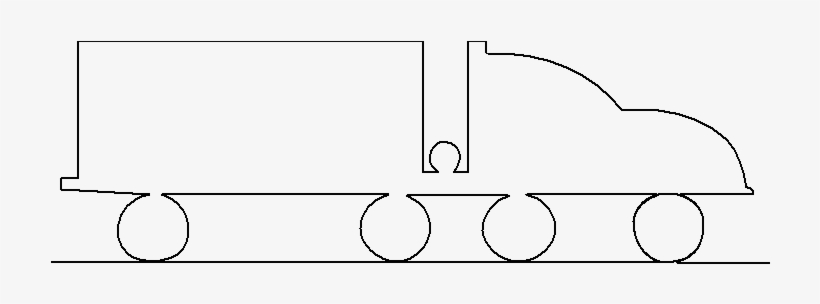 Big Rig Truck - Truck, transparent png