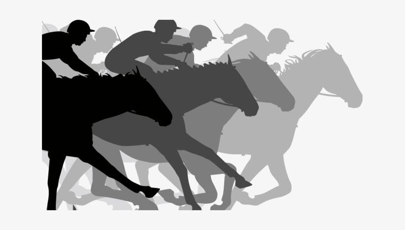 Equicizer Races Are On At The Hoedown - Horse Racing Illustration Png, transparent png