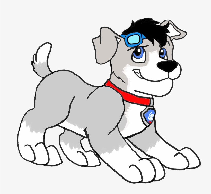 Sparky The Racer Pup By Aurychase-dagp3a3 - Painting, transparent png