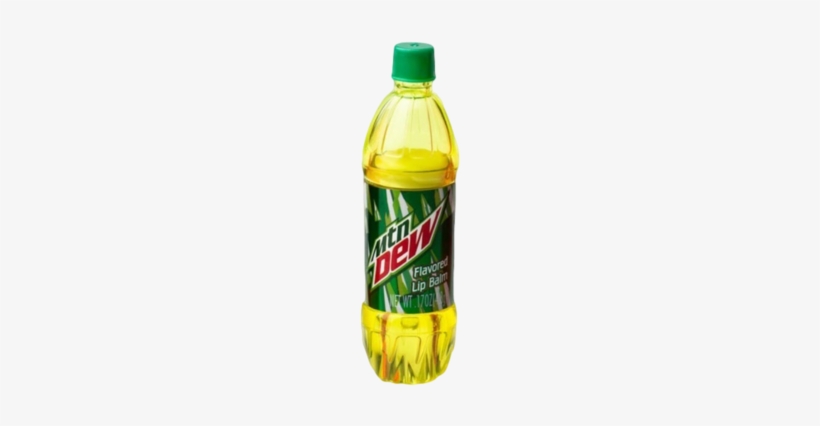 Soft Drink Lip Balm - Mountain Dew Flavoured Lip Balm Bottle, transparent png