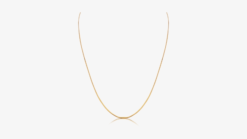 Simple Kids Gold Chain - Gold, transparent png