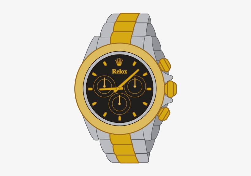 Rolexwatch - Rolex Oyster Perpetual Black Diak, transparent png
