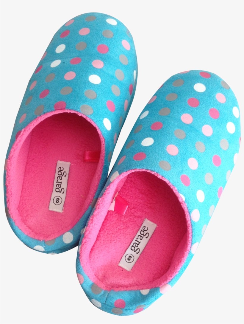 Slippers Garage Blue And Pink Png Image - Slippers Png, transparent png