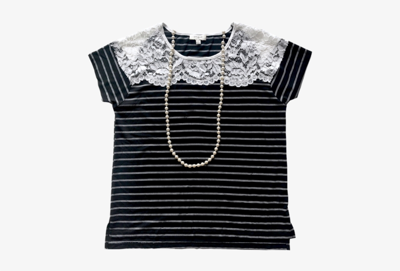 I Love This One Because Of The Bold Stripes Paired - Blouse, transparent png