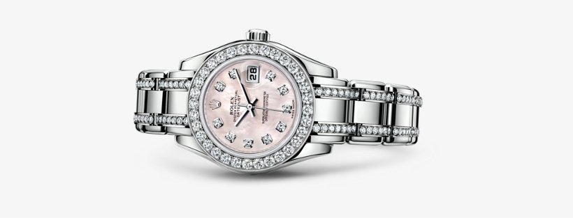 /rolex Replica /watches/lady Datejust/rolex Lady Datejust - Rolex Oyster Perpetual Lady Datejust Pearlmaster 29mm, transparent png