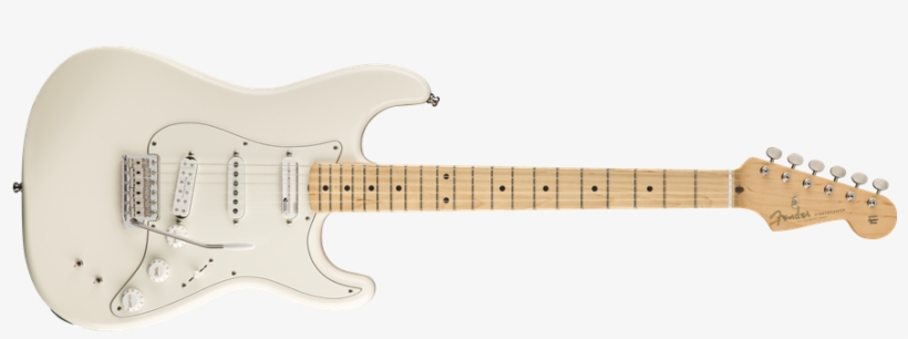 Eob Sig Fender Stratocaster, Maple Fingerboard, Olympic - Fender American Special Stratocaster White, transparent png