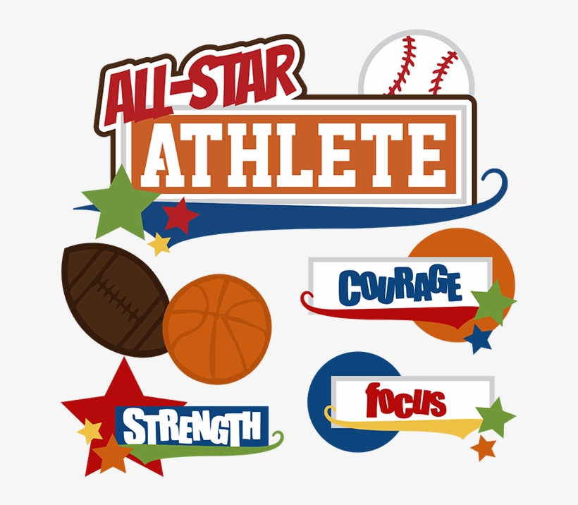 Allstar Athlete Svg Cut Files For Scrapbooking Baseball All Star