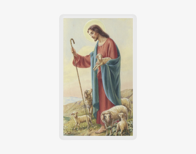 Good Shepherd - San Francis Imports-twenty-third Psalm Prayer Card, transparent png