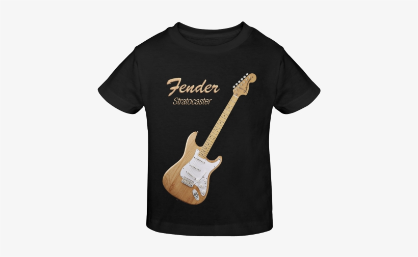 American Fender Stratocaster Sunny Youth T-shirt - Agroestime, transparent png