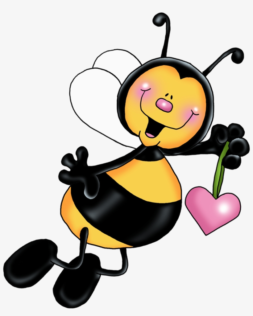 B *✿* Honey Bees, Love Heart, Monet, Bumble Bees - Abejitas Infantiles Png, transparent png