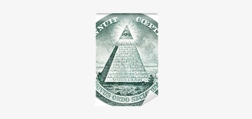 Great Seal Of United States From Reverse Of One Dollar - Dollar Piramide, transparent png