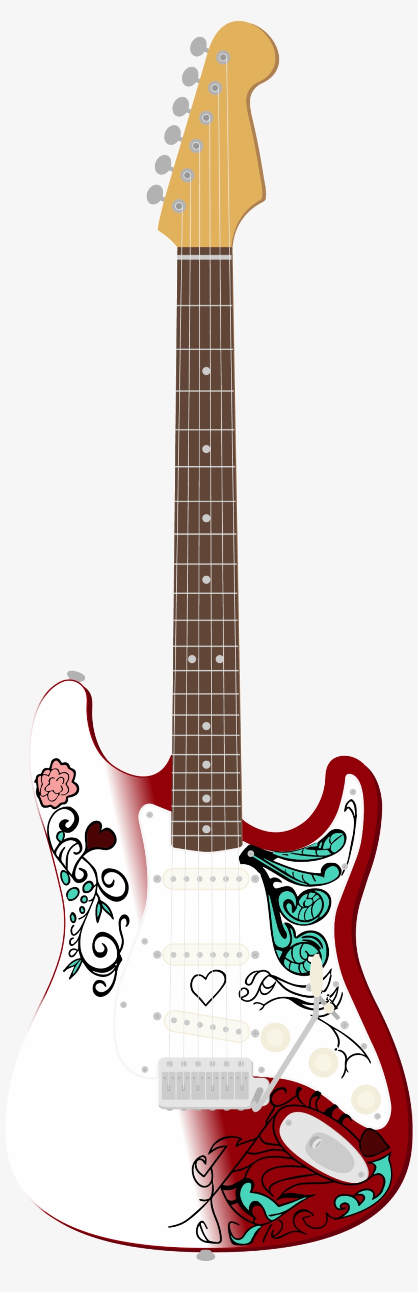 1964 Fender Stratocaster 'monterey Pop' - Fender Musical Instruments Corporation, transparent png
